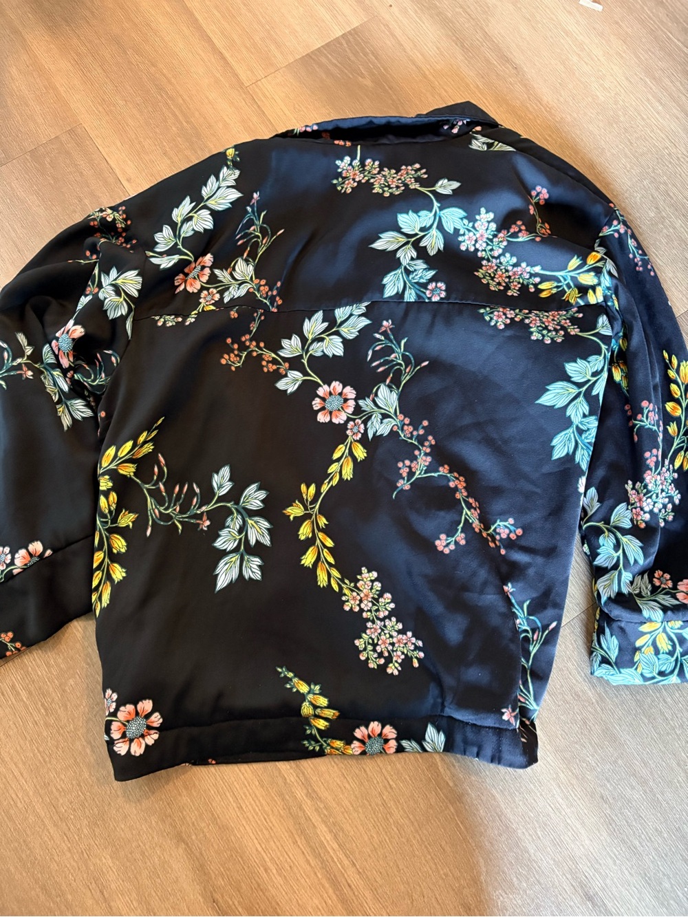 Who What Wear Floral Kimono Jacket - Picture 4 of 4